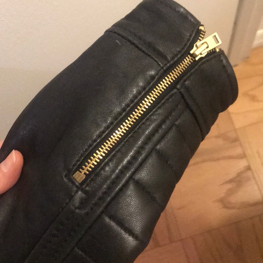 J.Crew Collection Leather Jacket - Picture 4 of 6